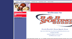 Desktop Screenshot of bbsportinggoods.com